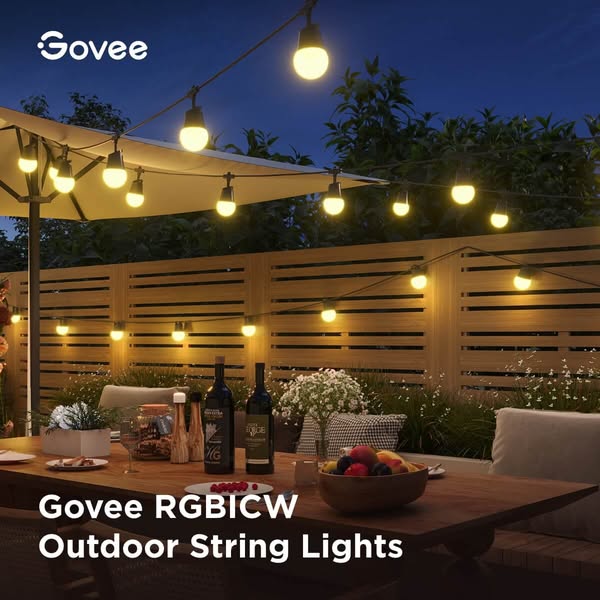 Govee Smart Outdoor String Lights 2
