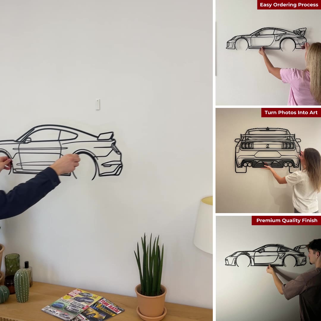 Summer Deal: 30% OFF Custom Car Wall Art!