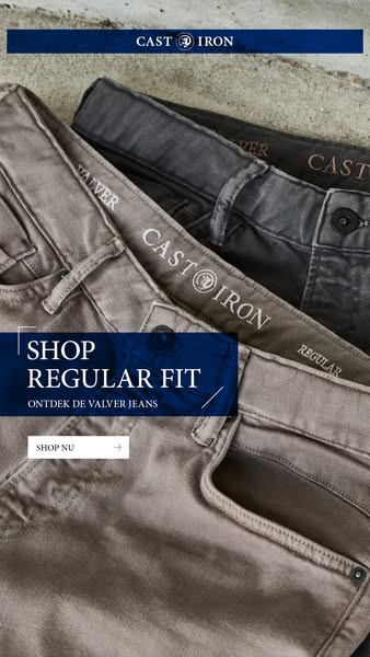 Valver regular fit jeans