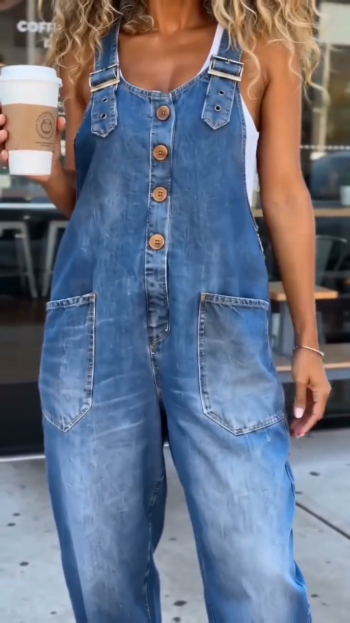 Stylish Denim Overalls for Versatile Outfits