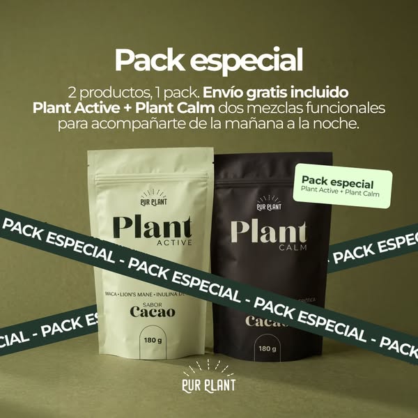 Adaptógenos y nutrición funcional sabor cacao