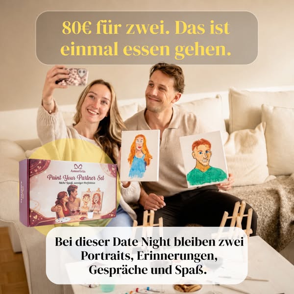 Eure nächste kreative Date Night - Das Paint Your Partner Set