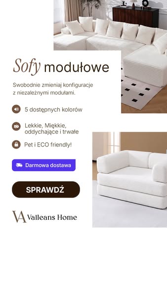 Sofa RIVO - Więcej miejsca, więcej wygody i mniej kompromisów.