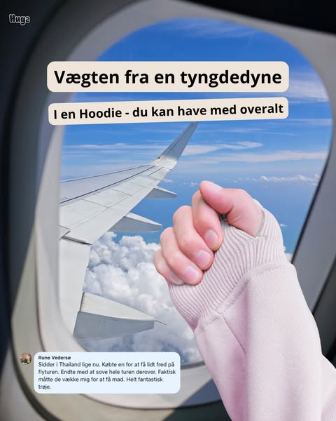 En hoodie der føles som et kram