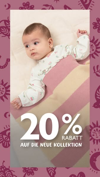20 % Rabatt auf Babymode