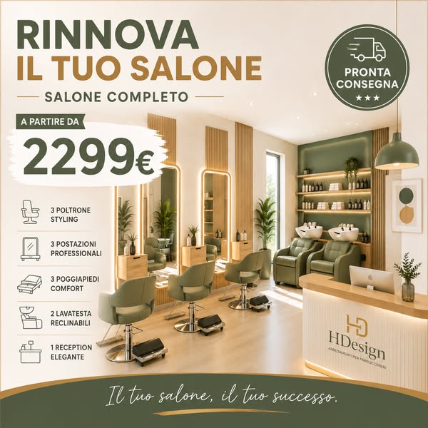HDesign | Arredamento Parrucchiere e Barbiere