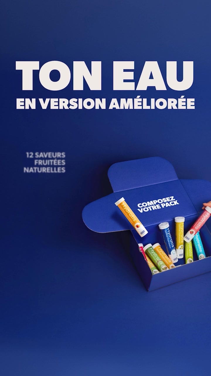 Optimise ton hydratation avec Hydratis