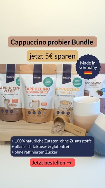 4 Cappuccinos zum Probieren