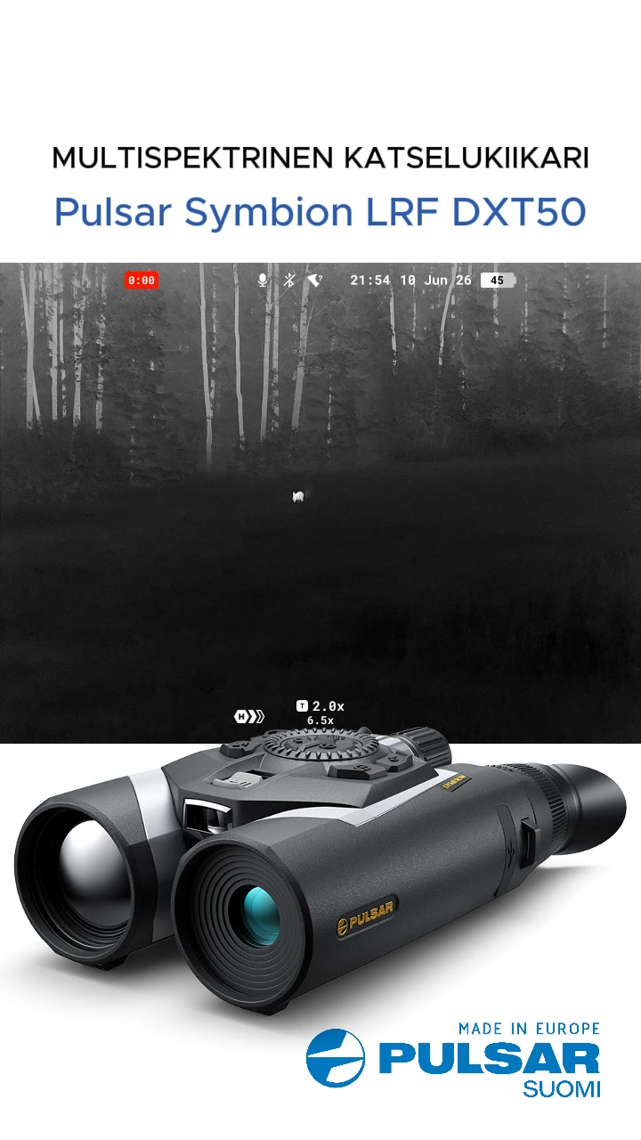 Anúncio de Pulsar Suomi