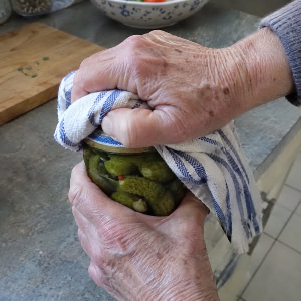 « Ma belle-fille m'a demandé d'ouvrir un bocal de cornichons. J'ai dit que je n'avais pas envie. »