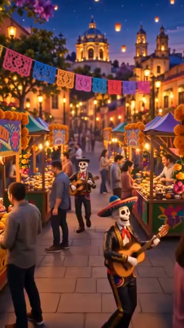 Pueblo del Día de Muertos