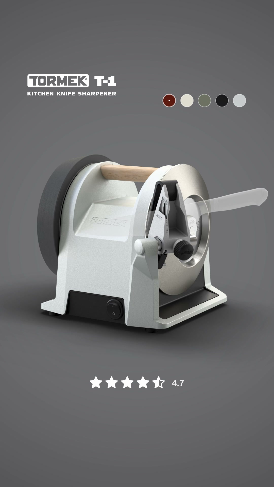 Sharpen your Kitchen Knives in Style
