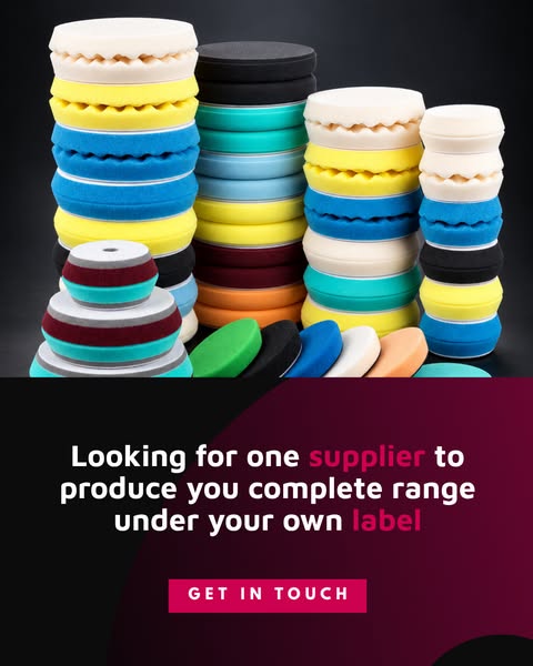 Build a polishing pad range under your own brand.
