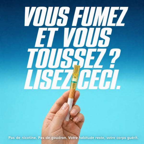 Tu fumes et tu tousses ? Une simple “astuce” jaune aide immédiatement.