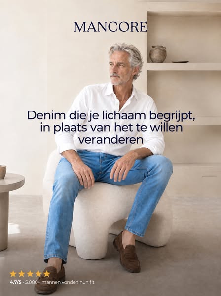 Denim dat zich aanpast aan jou. Niet andersom.