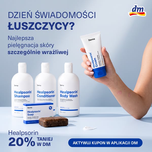 Zadbaj o komfort wymagającej skóry - 20% taniej w dm