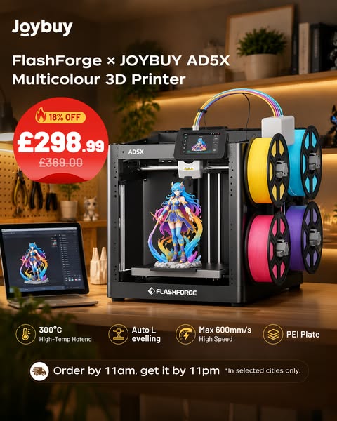 Up to 85% Off 3D Printers