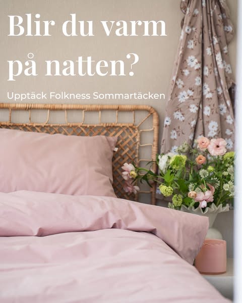 Sommartäcken för varmare nätter