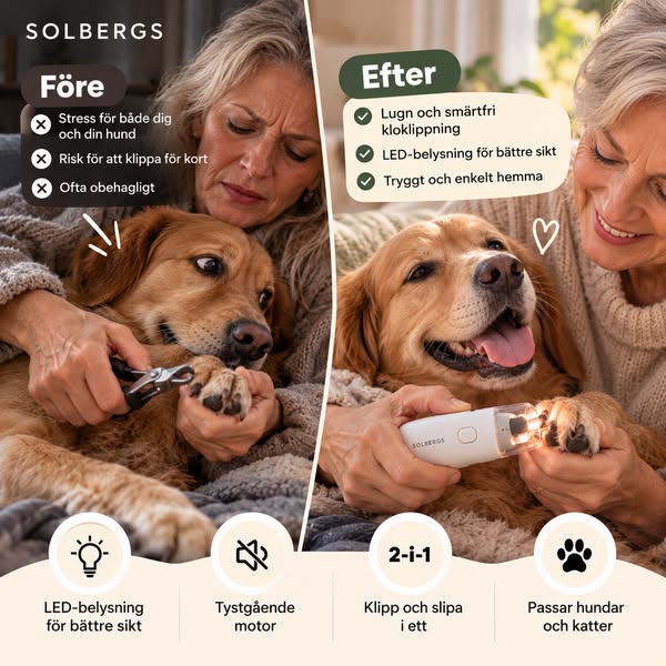 Tyst & stressfri kloklippning