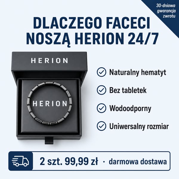 Odzyskaj swoją męską przewagę z Herion™