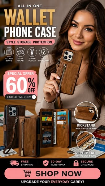 Phone Case Wallet