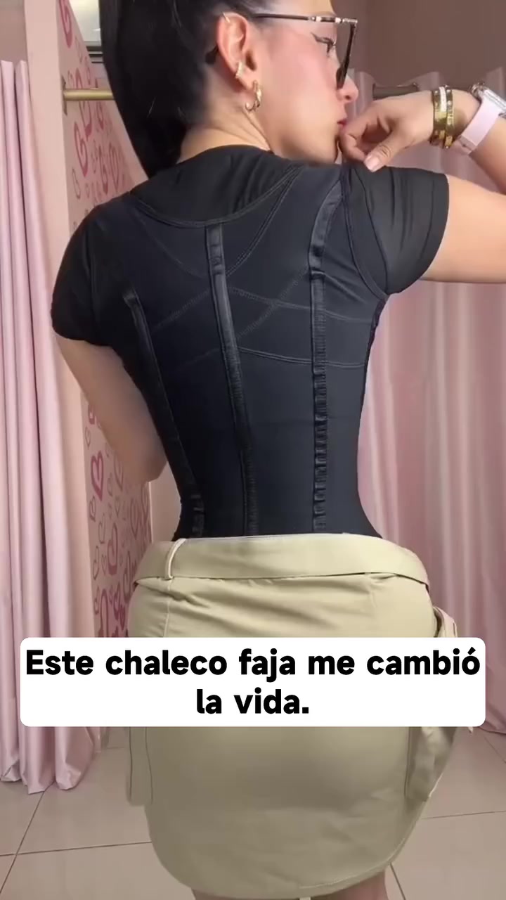 Adiós rollitos: La Faja Chaleco que sí funciona