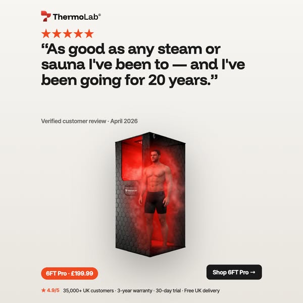 20 Years of Saunas. & Rated 4.9/5 by UK Customers