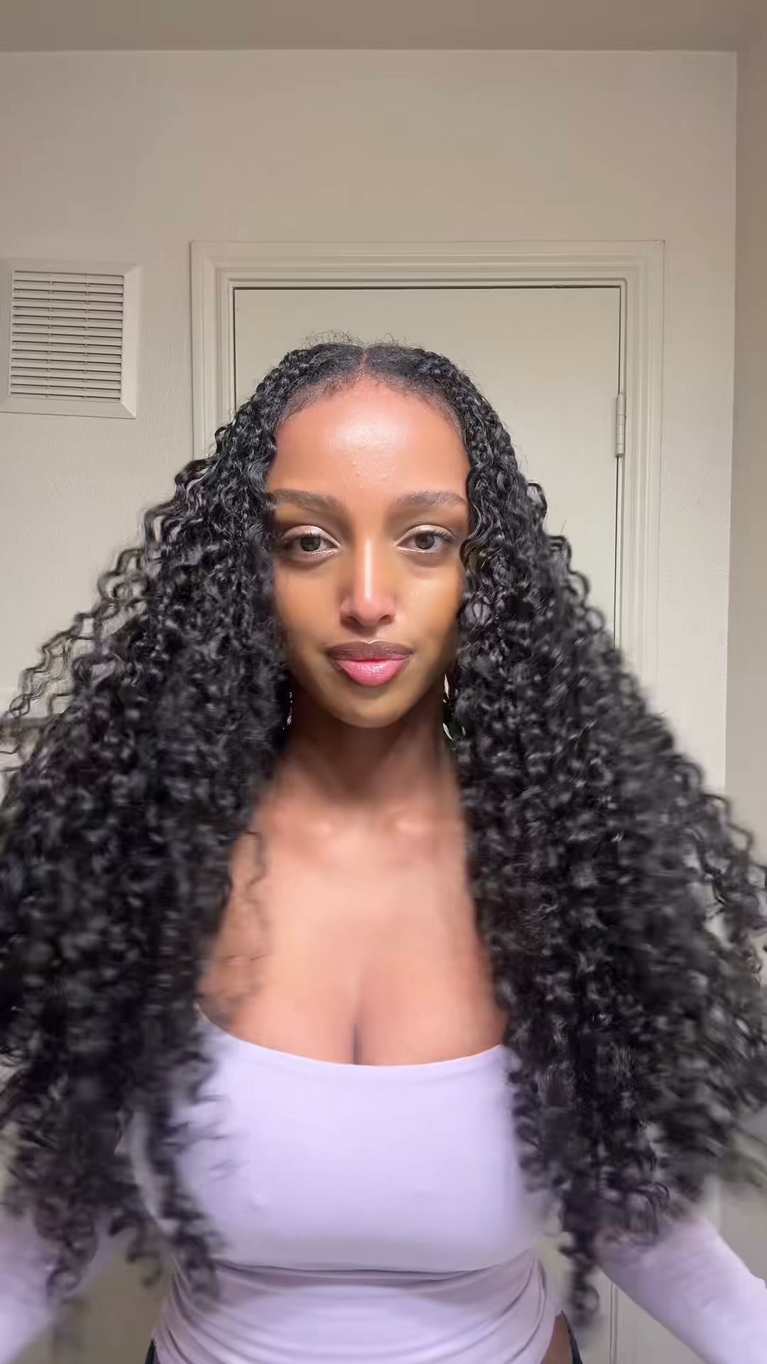 Mamushow Burmese curly Crochet Hair