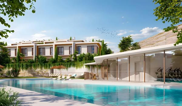 Only 68 townhouses. La Cala de Mijas.