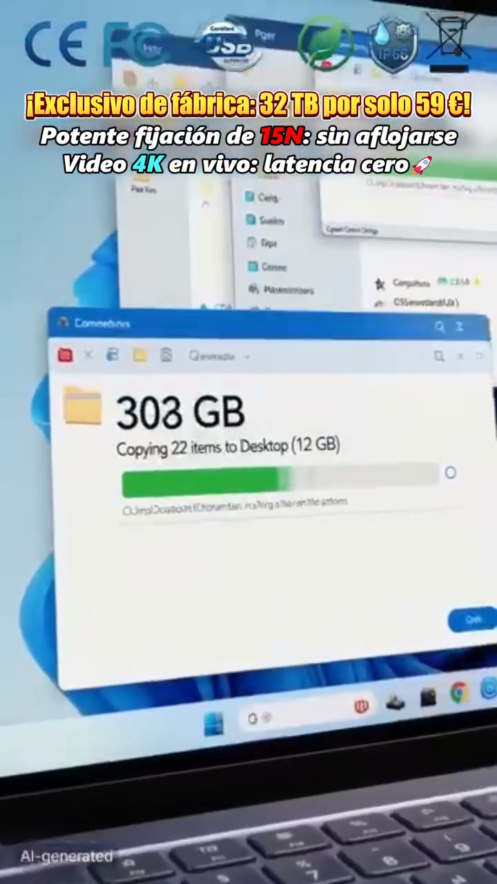 ¿Poco espacio en tus dispositivos? Prueba el SSD portátil magnético de gran capacidad! Plug‑and‑play, apto para viajes y trabajo. Pack prom