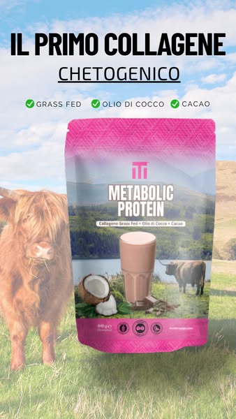 Metabolic Protein - Collagene Grass fed - Gusto Cacao