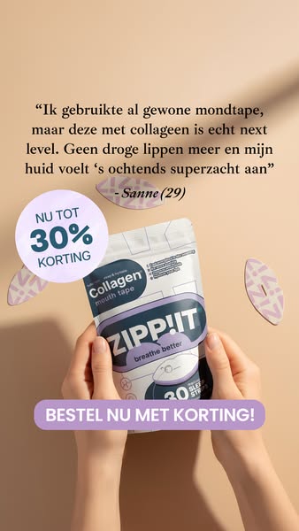 Zachtere lippen door mondtape