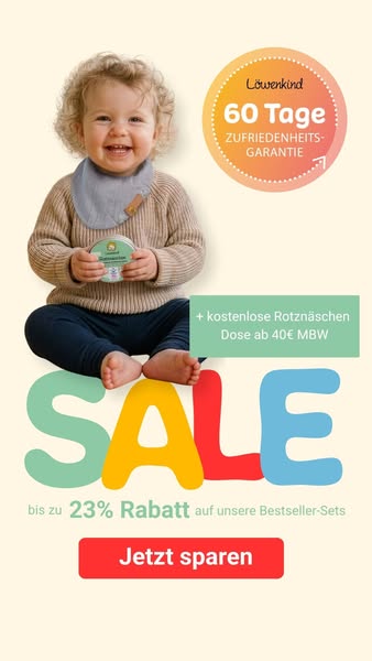 Jetzt Löwenkind Kräuterpads testen!