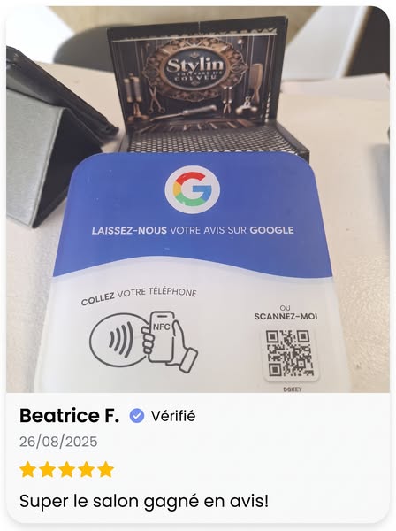 Plaque Avis Google Digifeel