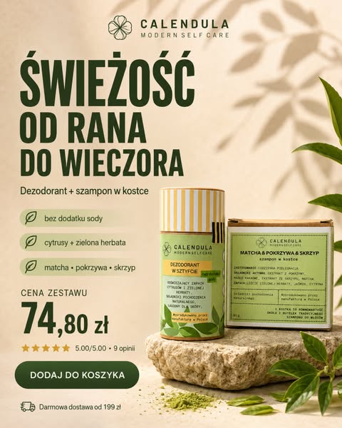 Świeżość od rana do wieczora