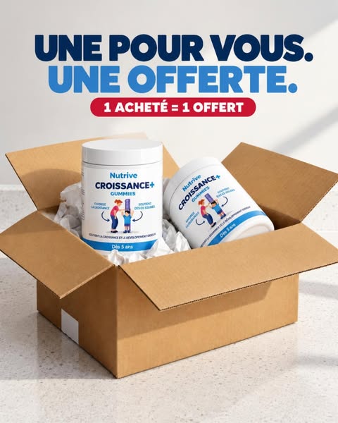 1 acheté, 1 OFFERT !