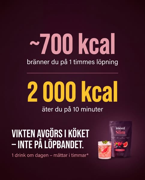 Mindre sötsug. Mer kontroll.