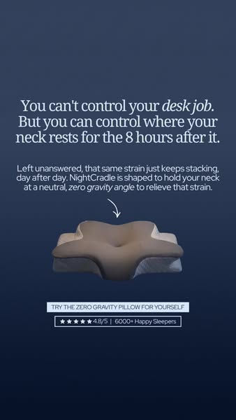 Neck still aching after you close the laptop?