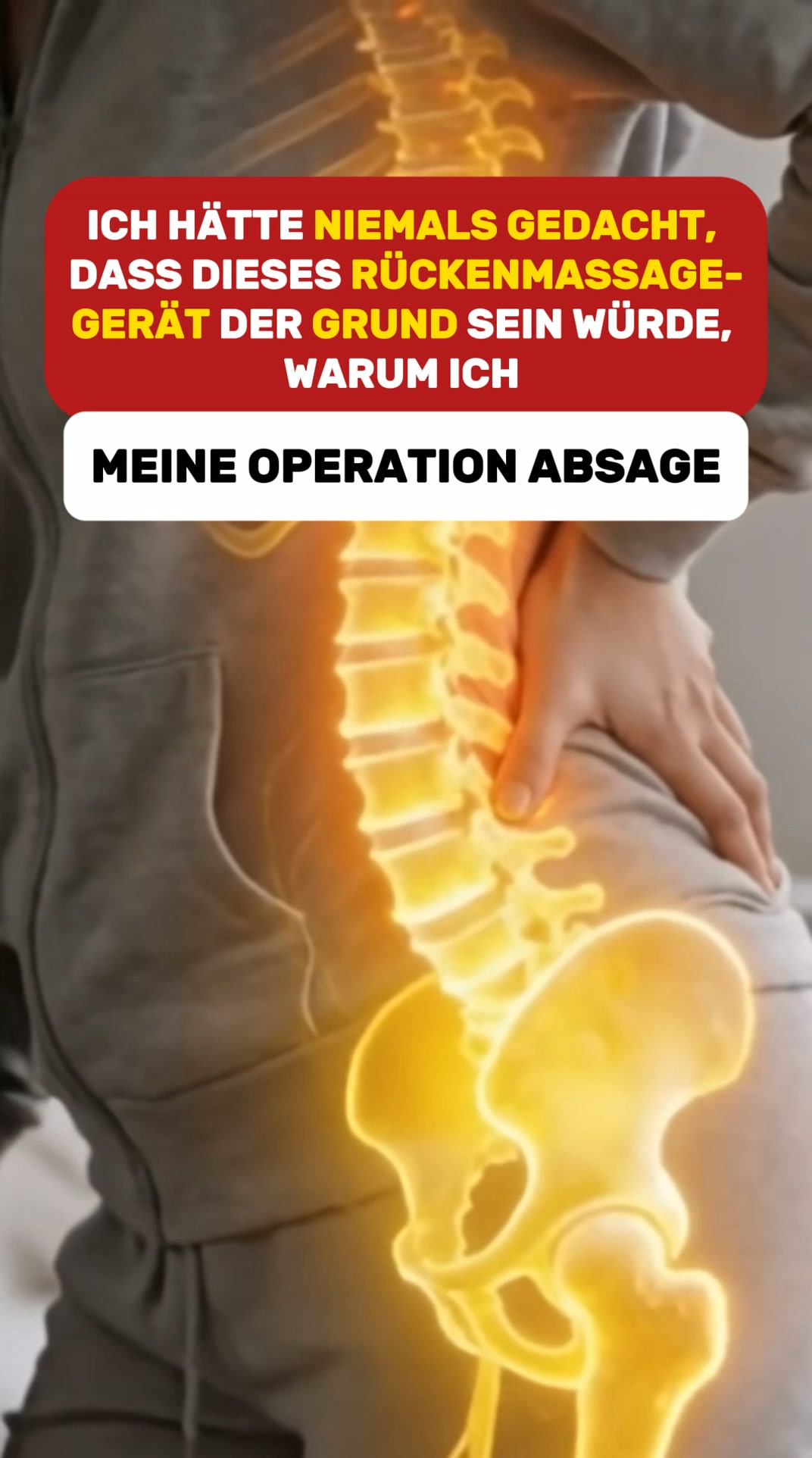 4 Wege zur Linderung von Rückenschmerzen