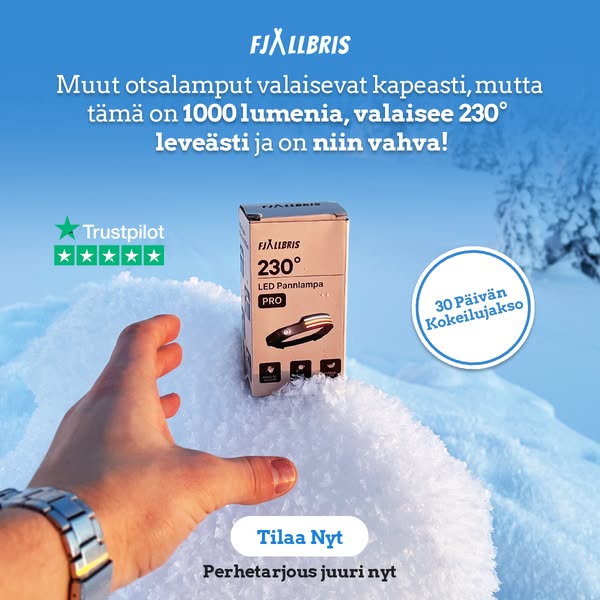 Pakollinen talven pimeydessä!