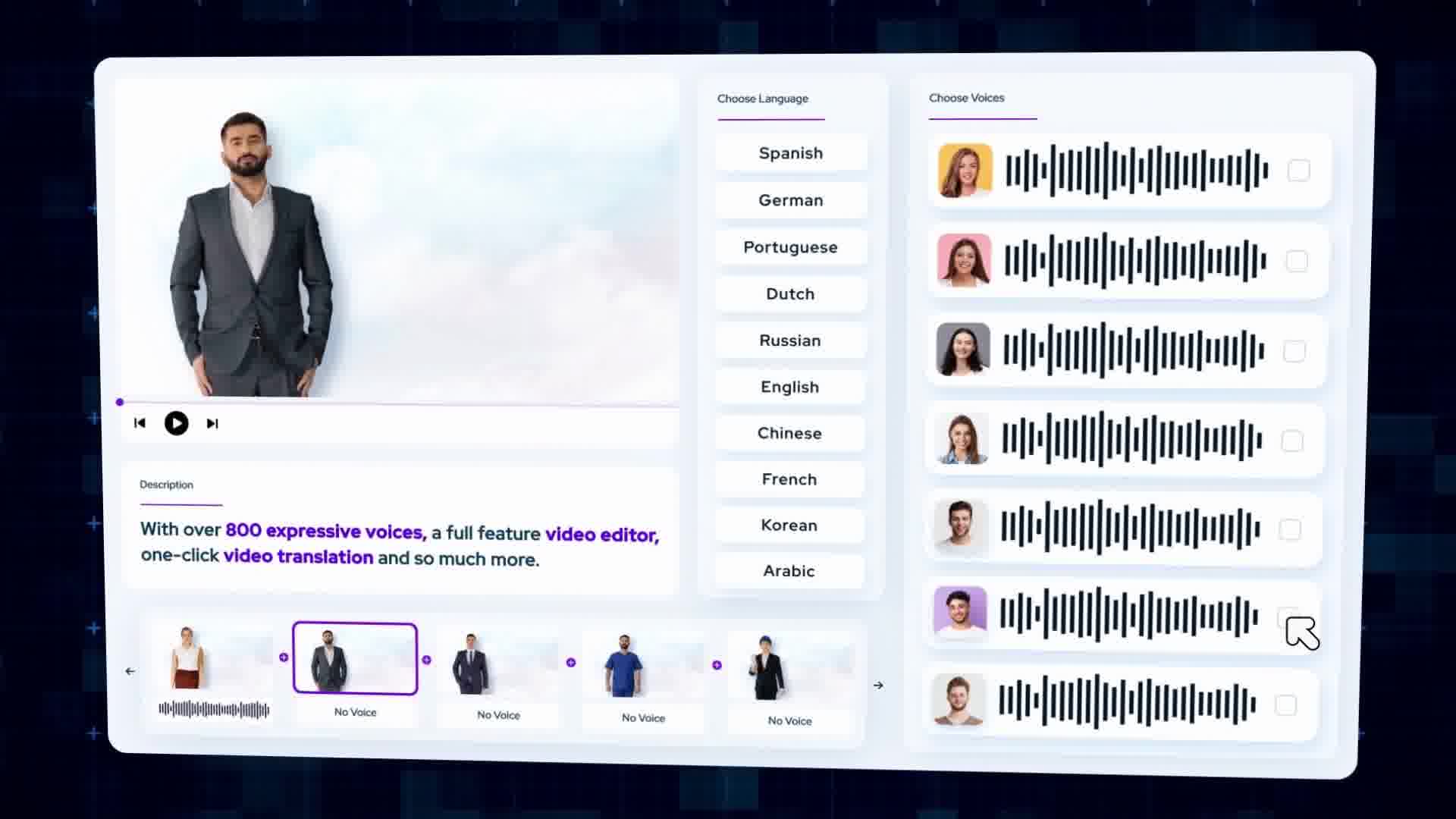 AI Human Video Maker App