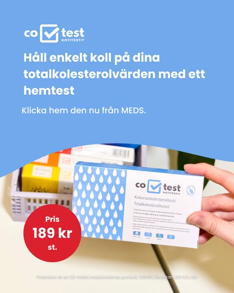 Håll koll på din hälsa och beställ Co-Test hemtesterna