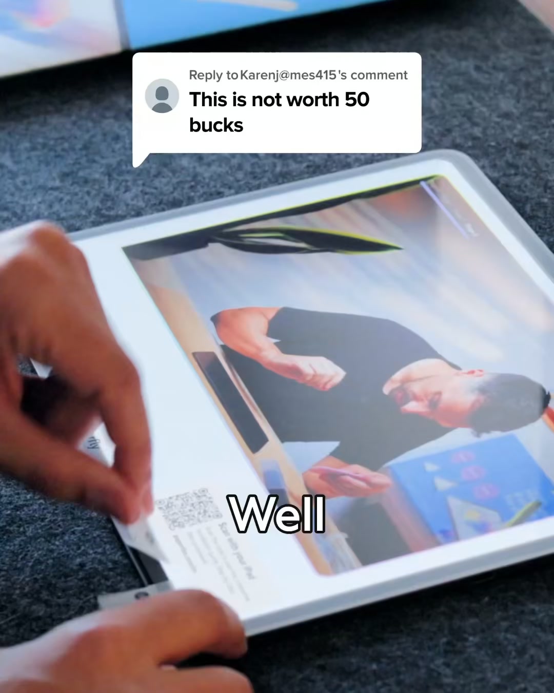The power of digital with the feel of paper.