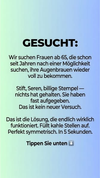 Volle Augenbrauen ohne Aufwand