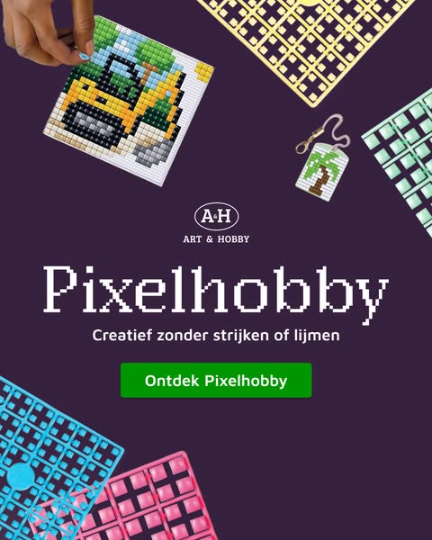 Ontdek Pixelhobby bij Art & Hobby