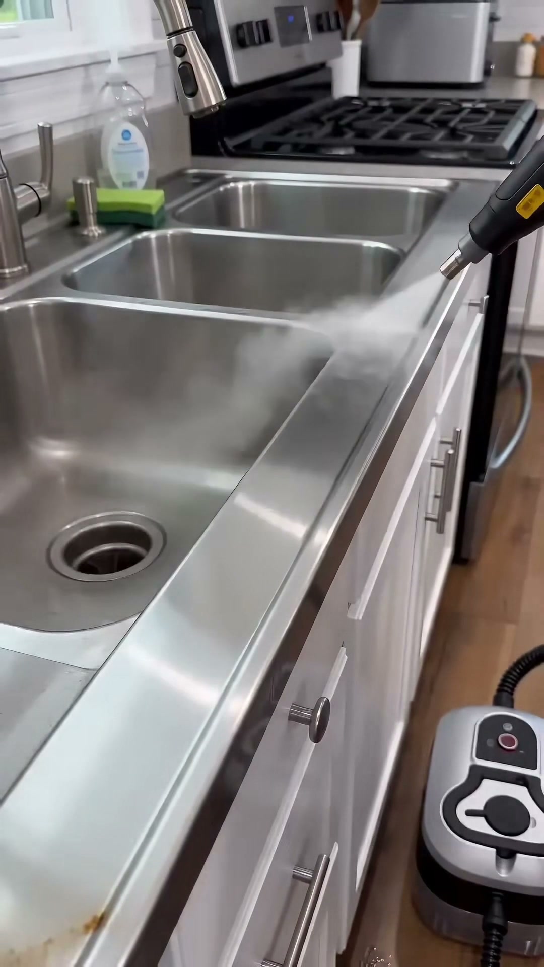 Limpiador a vapor, más higiene