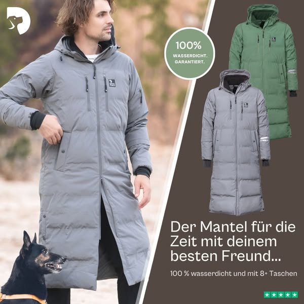 Dein neuer Lieblingsmantel fürs Gassigehen