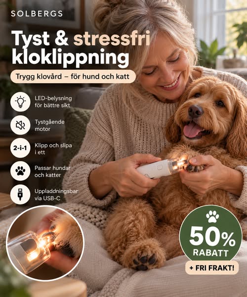 Tyst & stressfri kloklippning