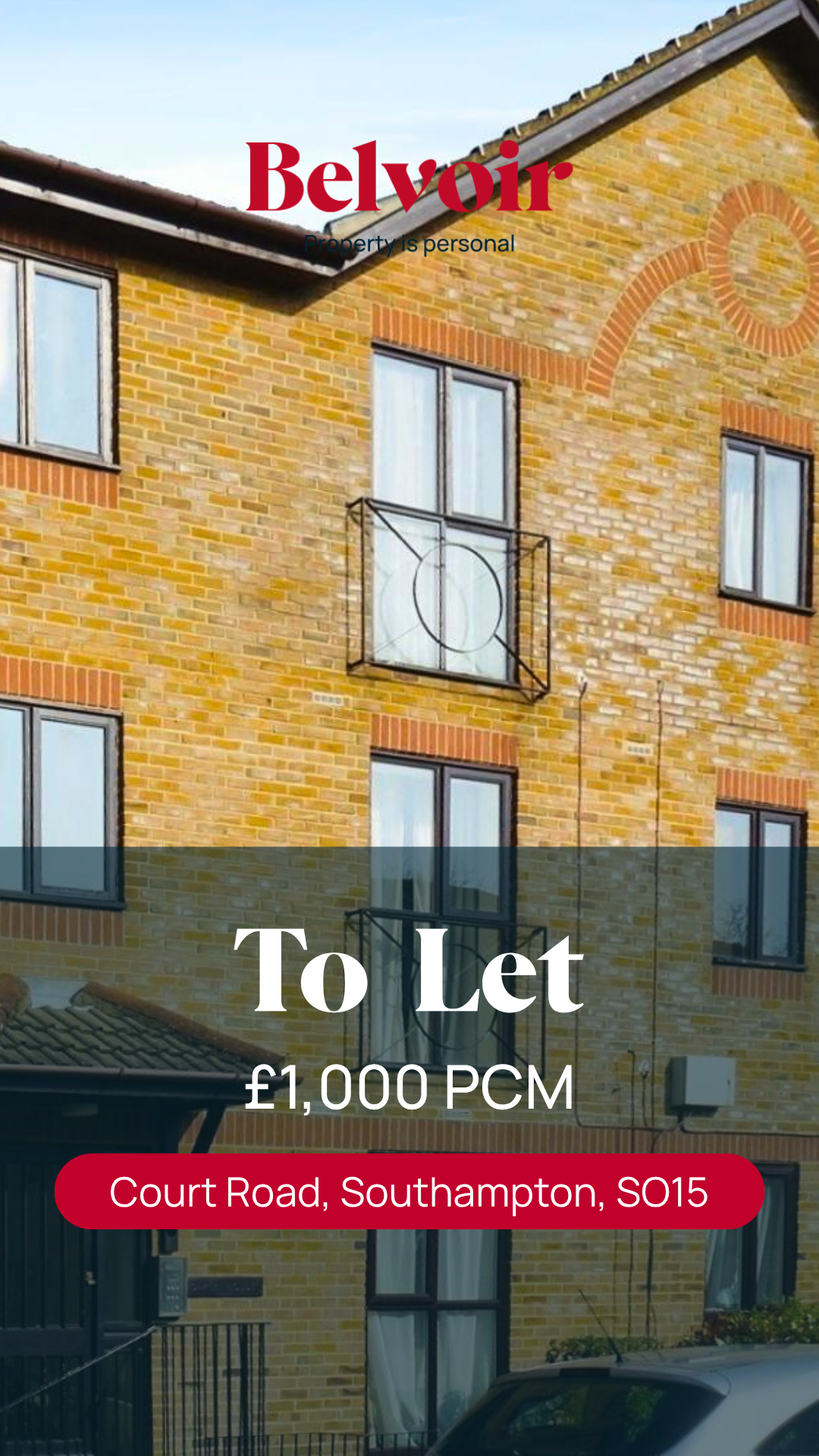 TO LET - Court Road, Southampton, SO15
