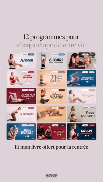 10 à 30 minutes par jour pour un corps sculpté